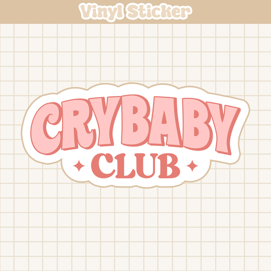 CryBaby Club | Sticker