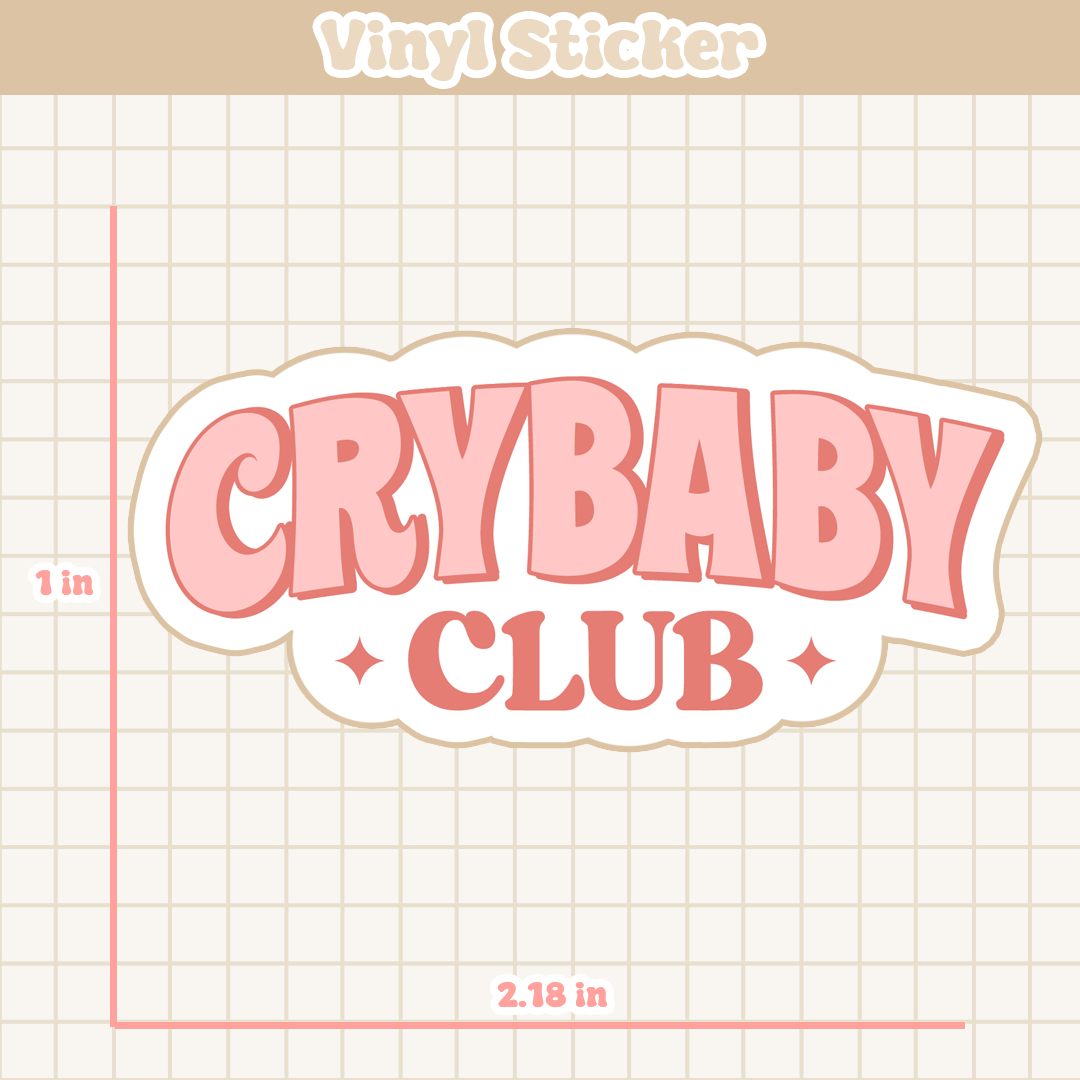 CryBaby Club | Sticker