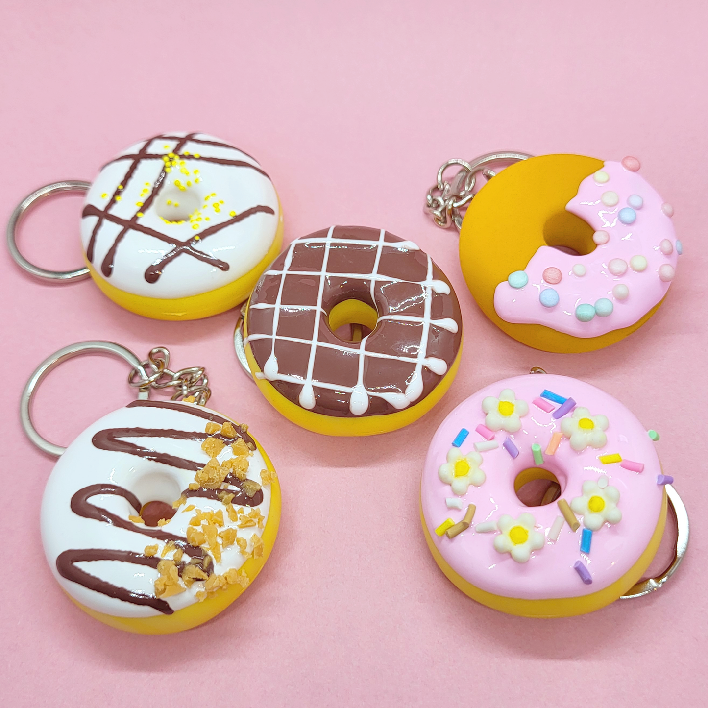 Donut Delight Keychains