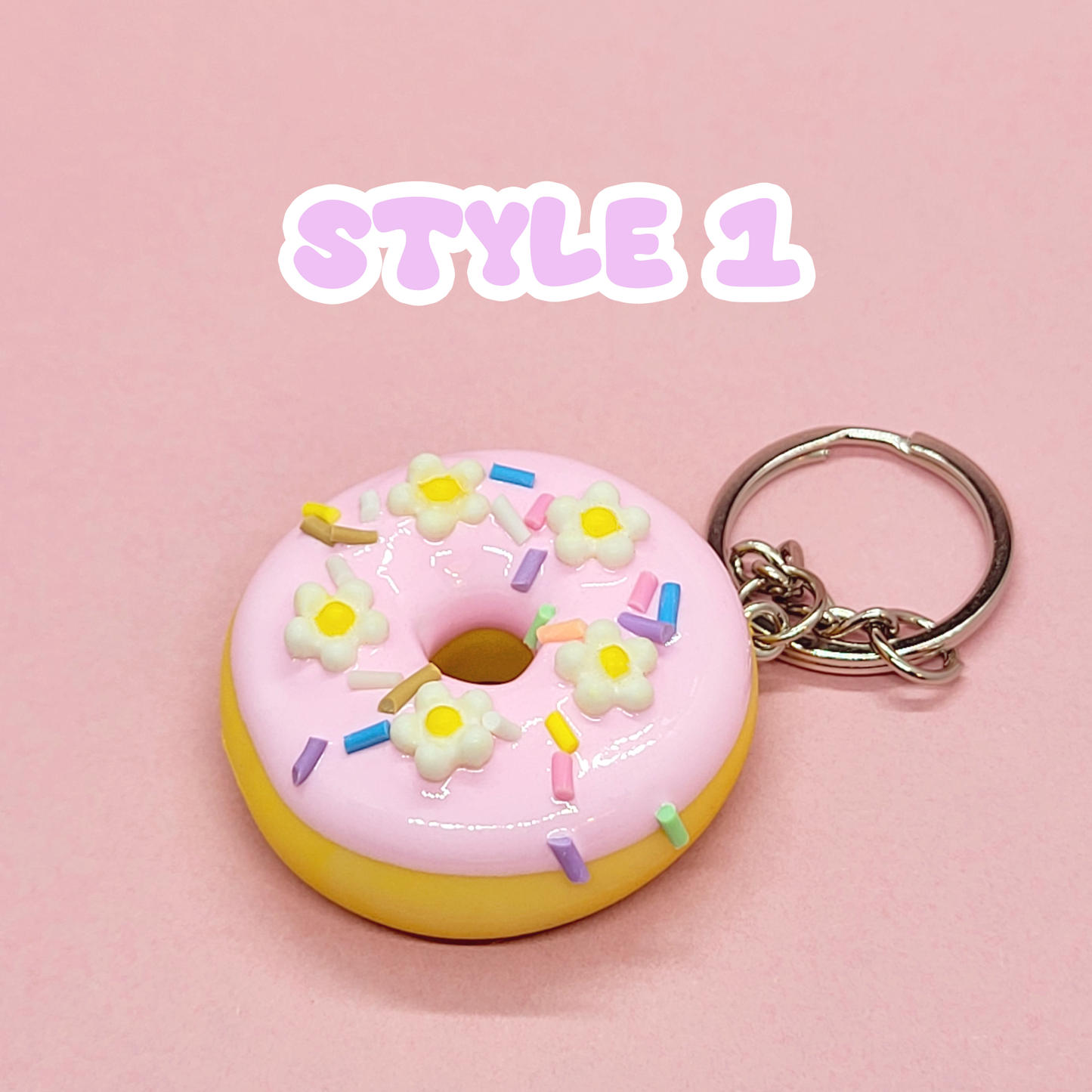 Donut Delight Keychains