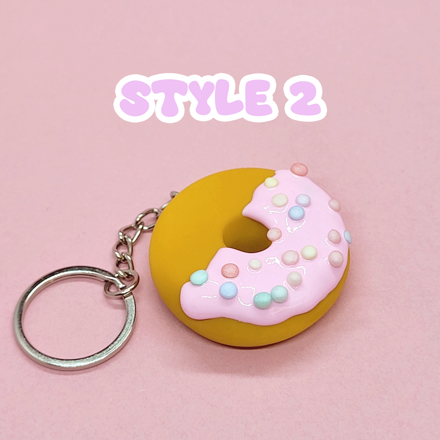 Donut Delight Keychains