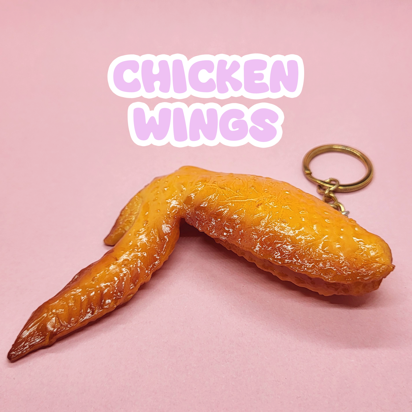 Realistic Roasted Meat Keychain