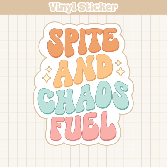 Spite And Chaos Fuel | Sticker