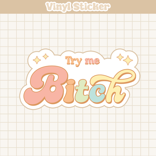 Try Me | Sticker