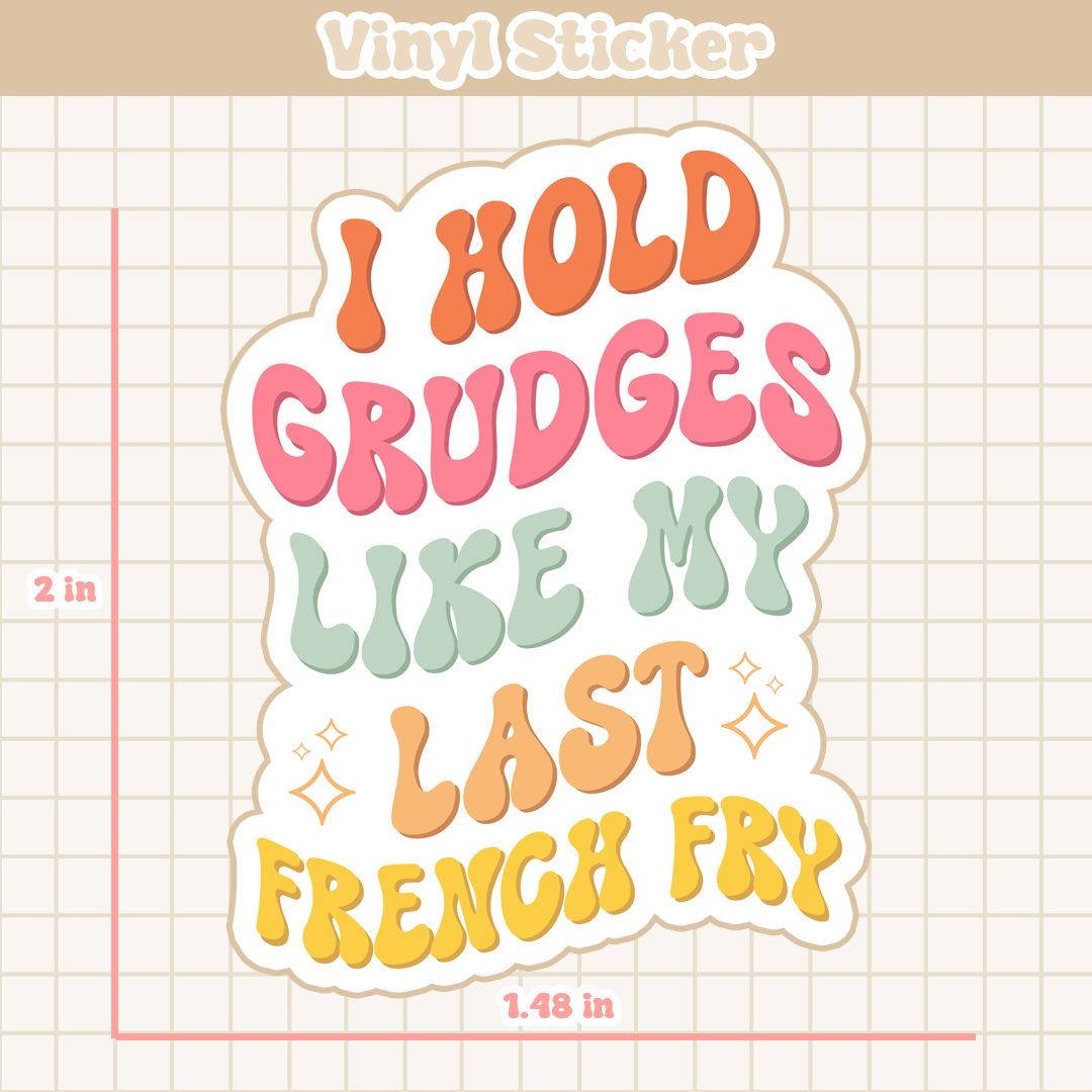 I Hold Grudges | Sticker