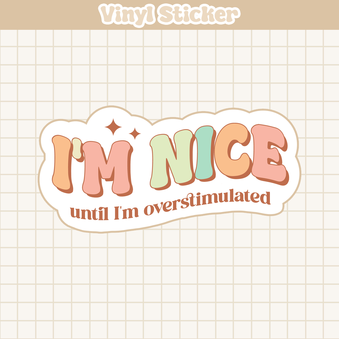 I'm Nice | Sticker