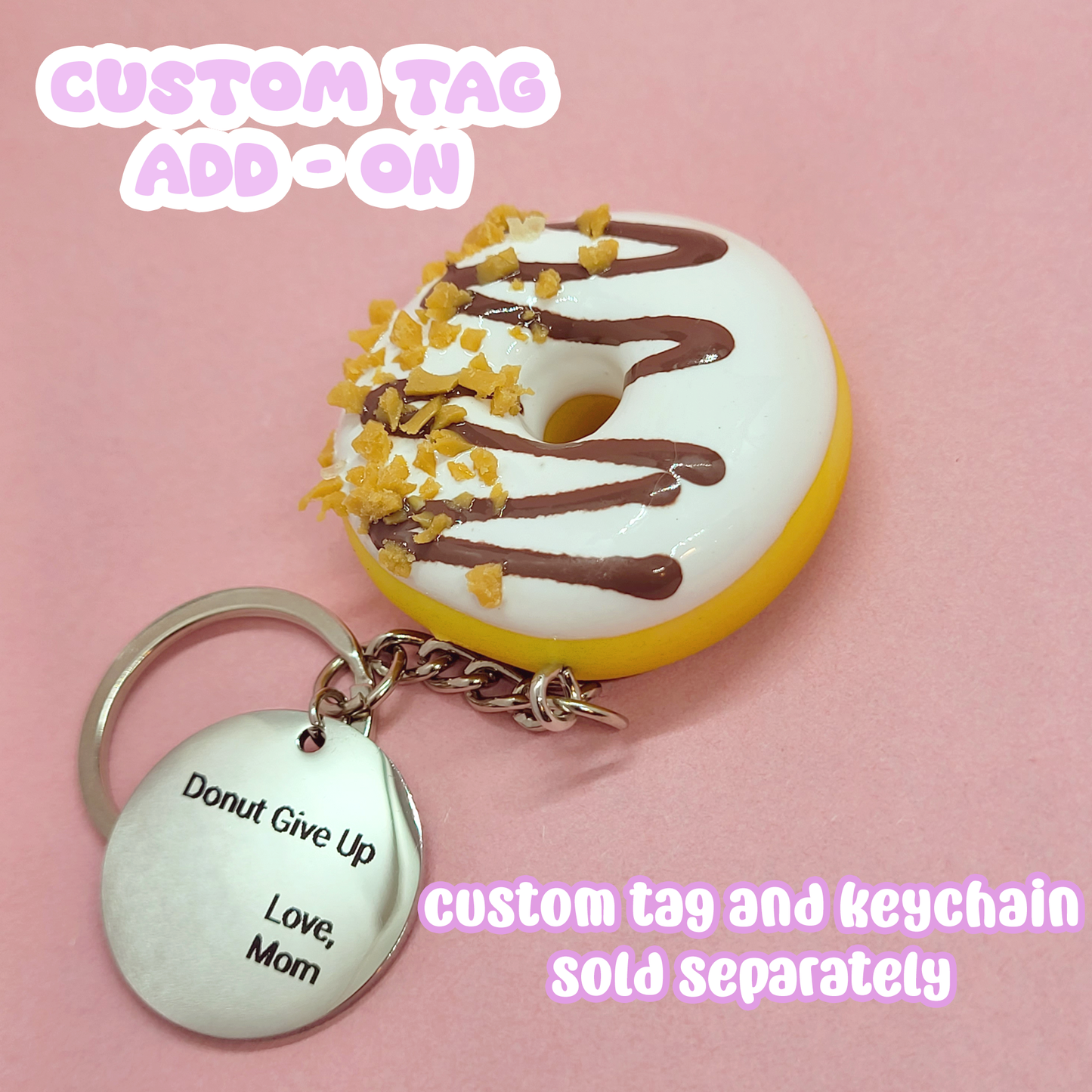 Yummy Creamy Sundae Keychain